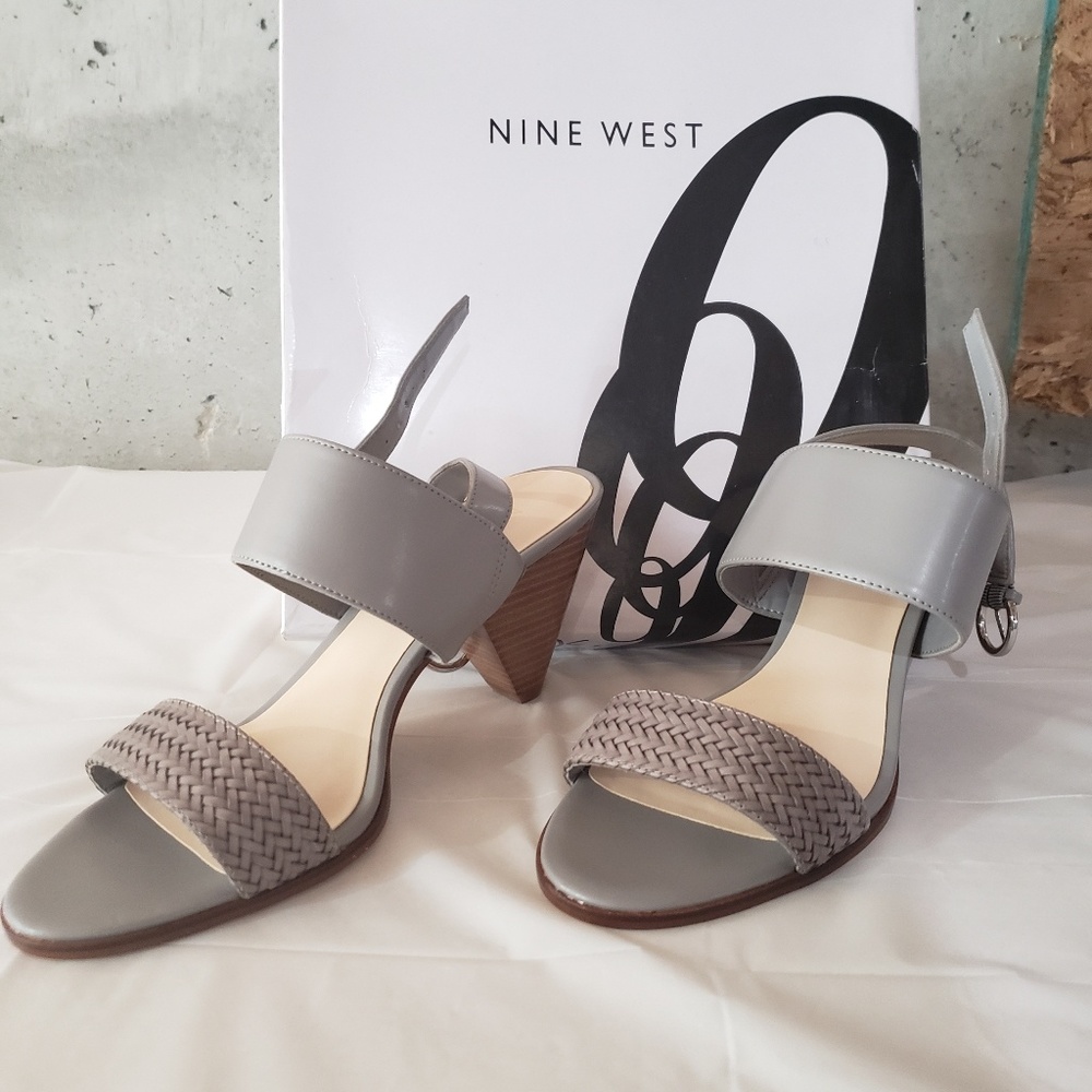 Nine West wedge sandles SZ 9 - Picture 1 of 3